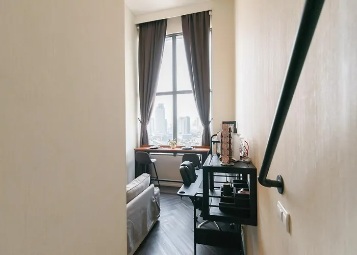 Apartment Luxury Loft Duplex 5 Mins To Bts Fast Wi-fi Bangkok
