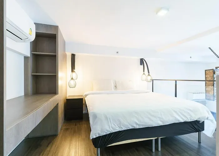 Luxury Loft Duplex 5 Mins To Bts Fast Wi-fi Apartment