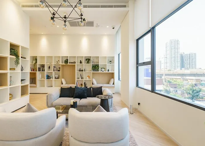 Apartment Luxury Loft Duplex 5 Mins To Bts Fast Wi-fi Bangkok